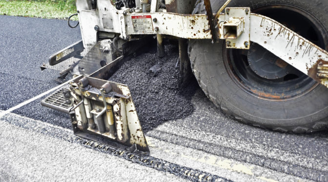 2018 Contract Paving Bid Awarded